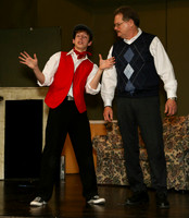 Bert and Mr. Banks from Mary Poppins