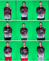 Hockey Team Green Screen (Before)
