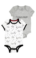 2 pc bodysuit heather grey and signature